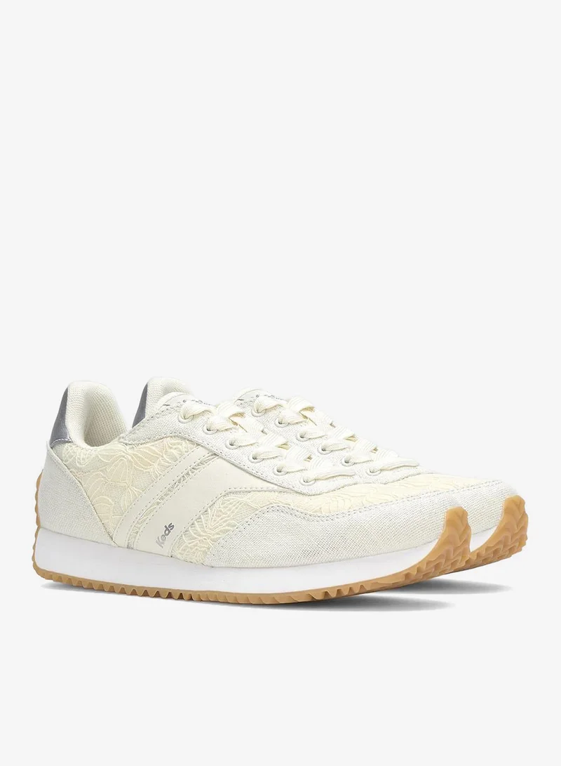 Keds Egret/Cream Keds Women's Rena Floral Lace Casual Sneaker Cream for Women | Best Price UAE